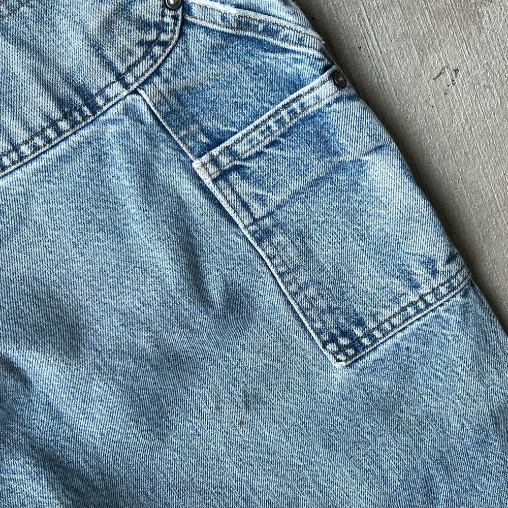 Carhartt denim blue jean double knee work wear carpenter pants - Picture 12 of 13